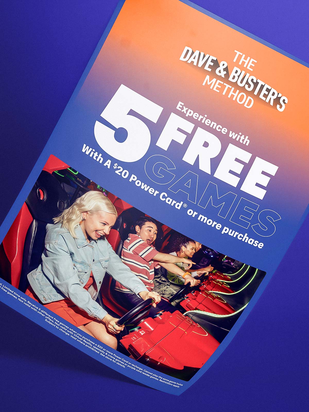Dave & Buster's Summer Campaign