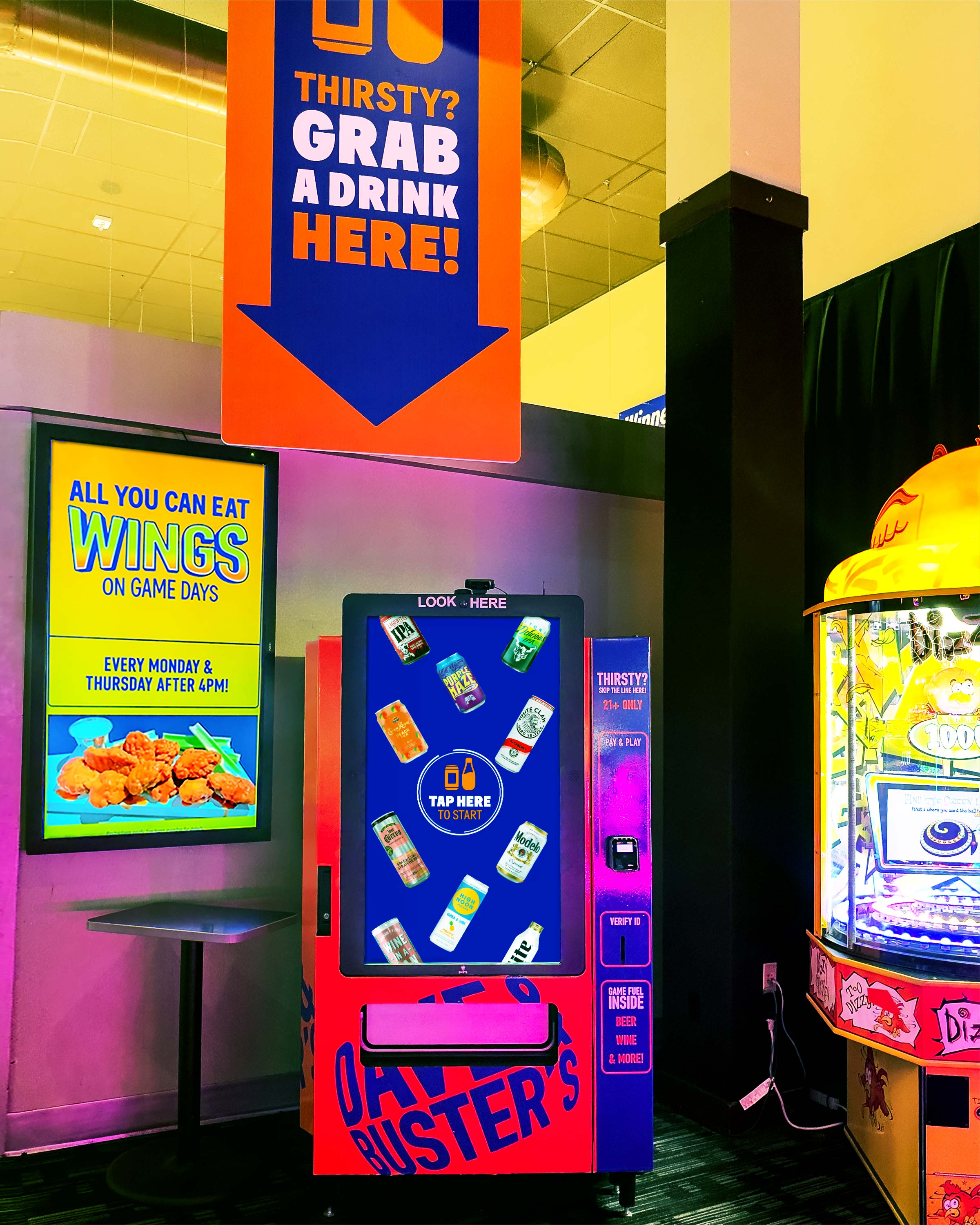 Boxx Machine Wrap & Directional Signage