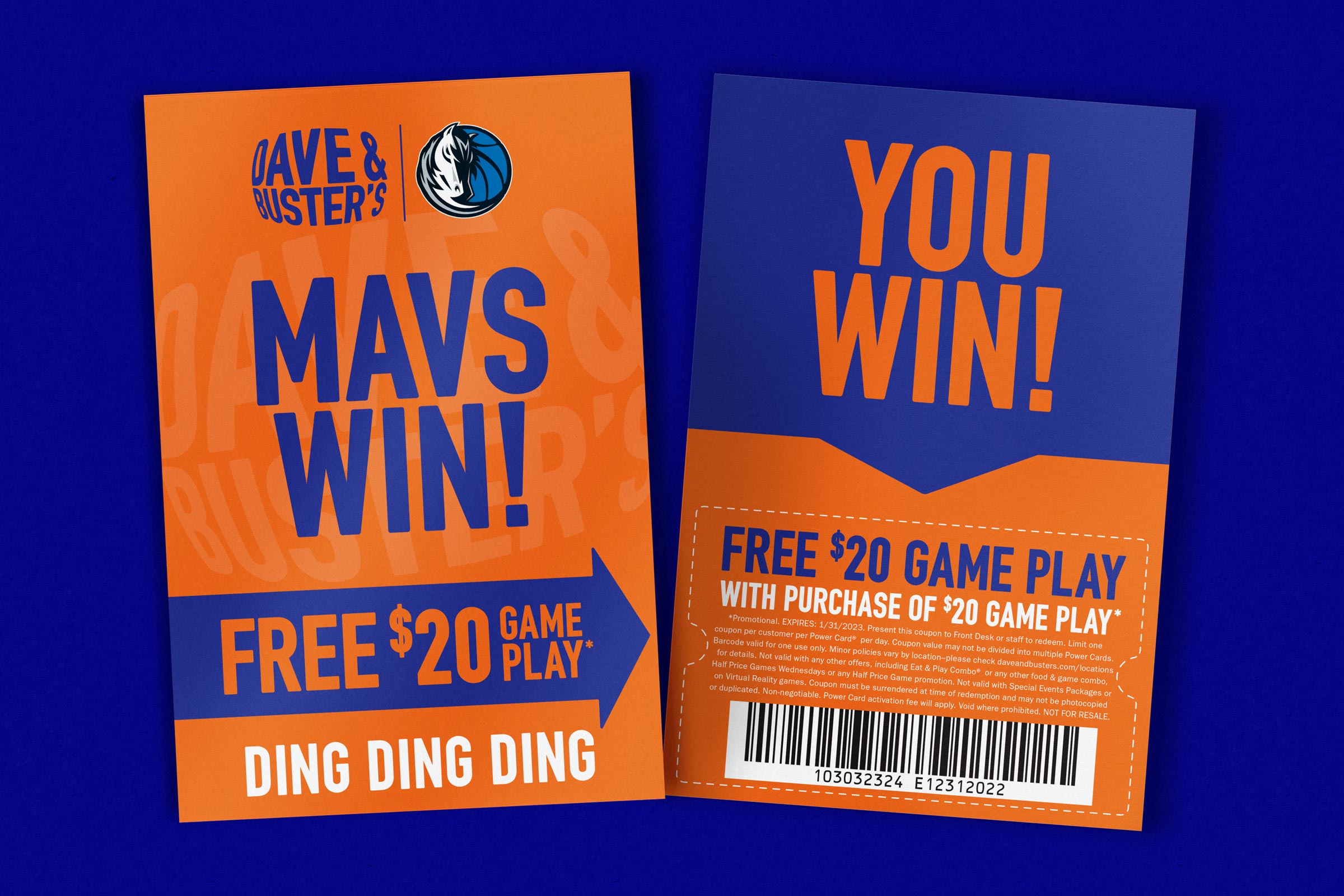 Dallas Mavericks Coupon