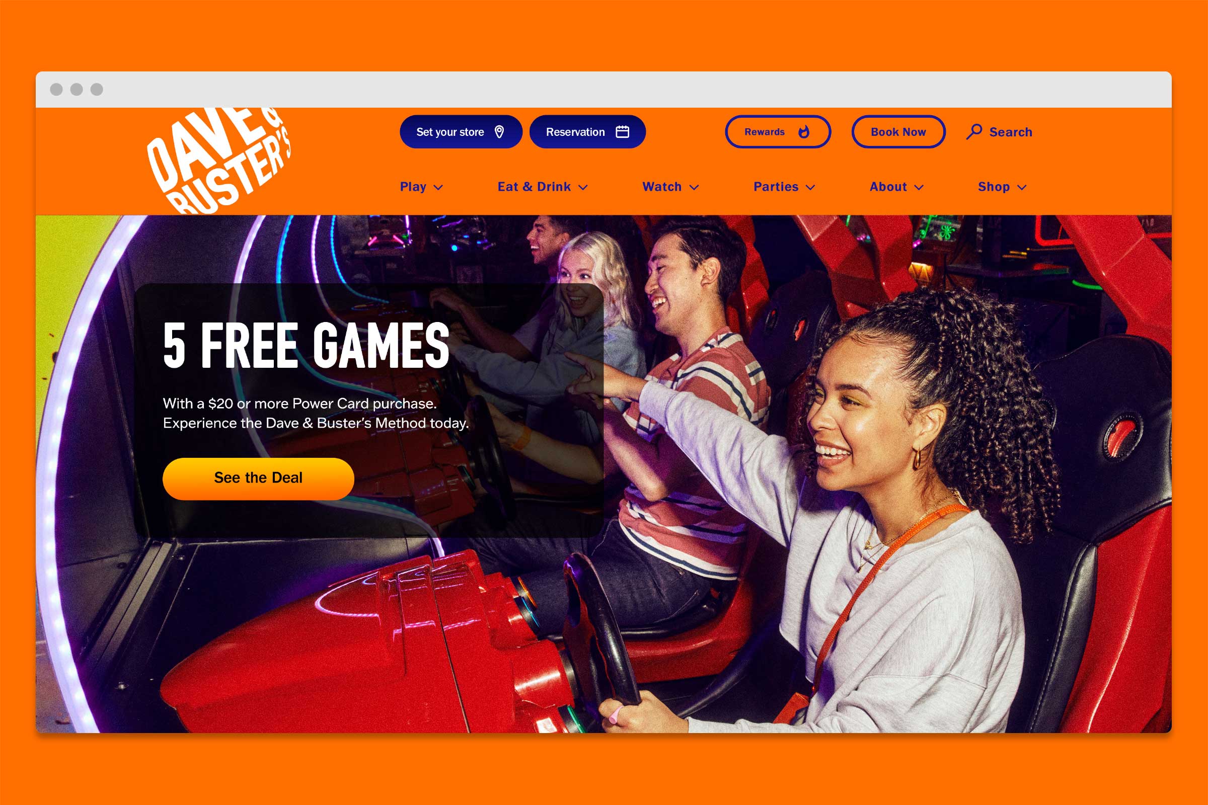 Website Homepage